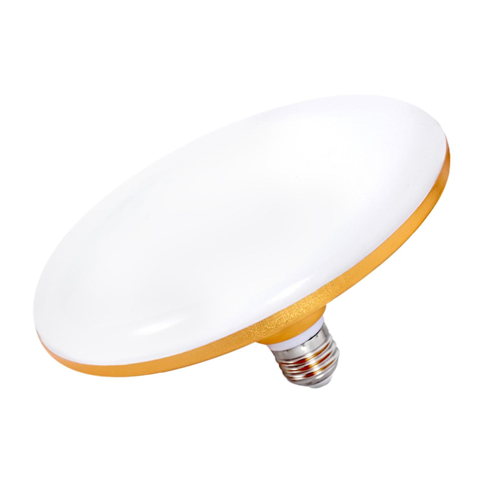 Flat Lamp Bulb Pendant Fixture Light Bulb Energy Saving LED Lamp Equivalent for Workshop Market Warehouse Porch