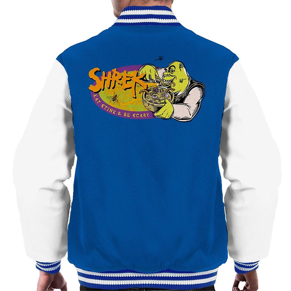 Shrek Eat Stink And Be Scary Men's Varsity Jacket