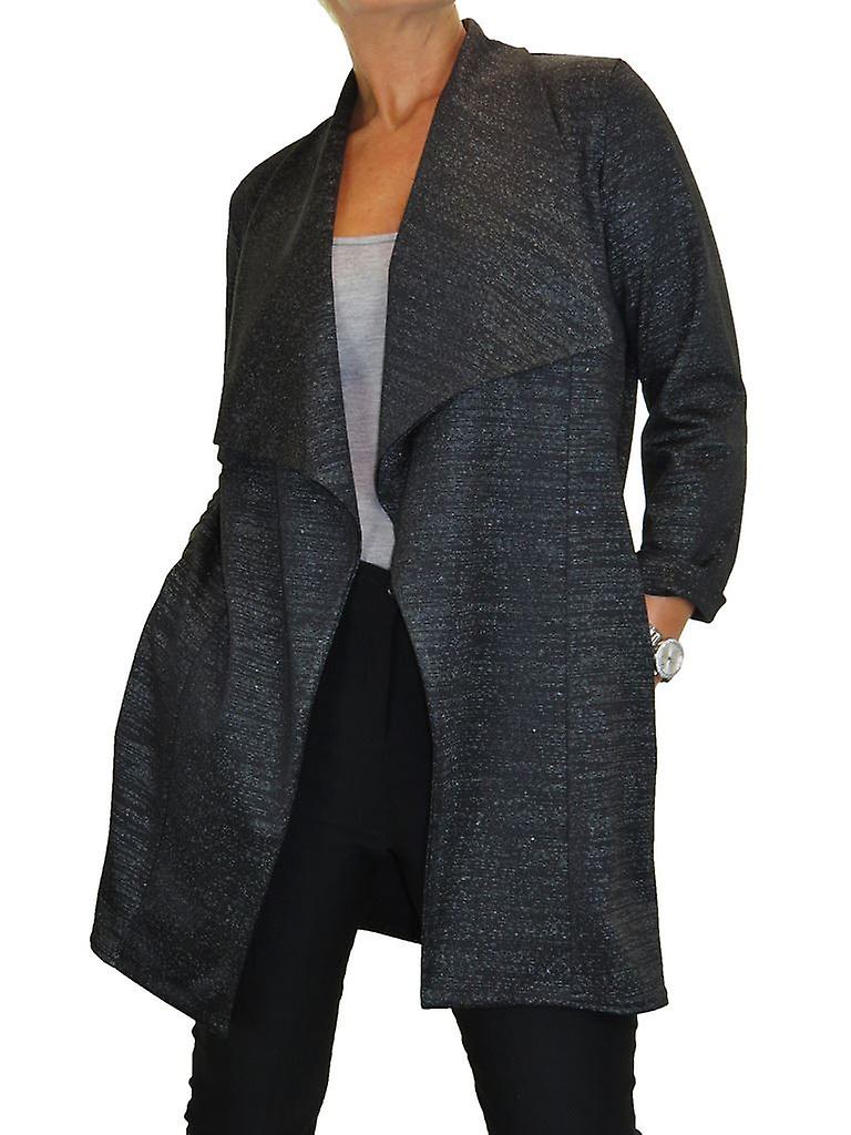 icecoolfashion Women's Lightweight Open Front Long Waterfall Jacket
