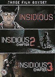 Insidious: 1-3 DVD (2015) Patrick Wilson, Wan (DIR) Cert 15 3 Discs Region 2