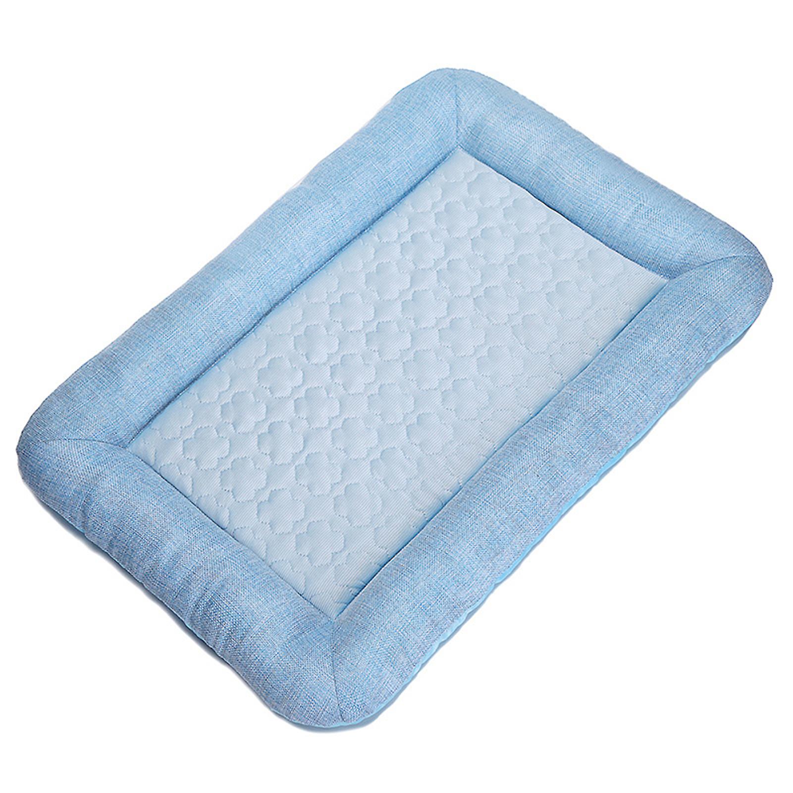 Pet Cooling Mat for Dogs and Cats, Washable Self-Cooling Dog Bed for Summer, Waterproof Ice Pad for Small Pets