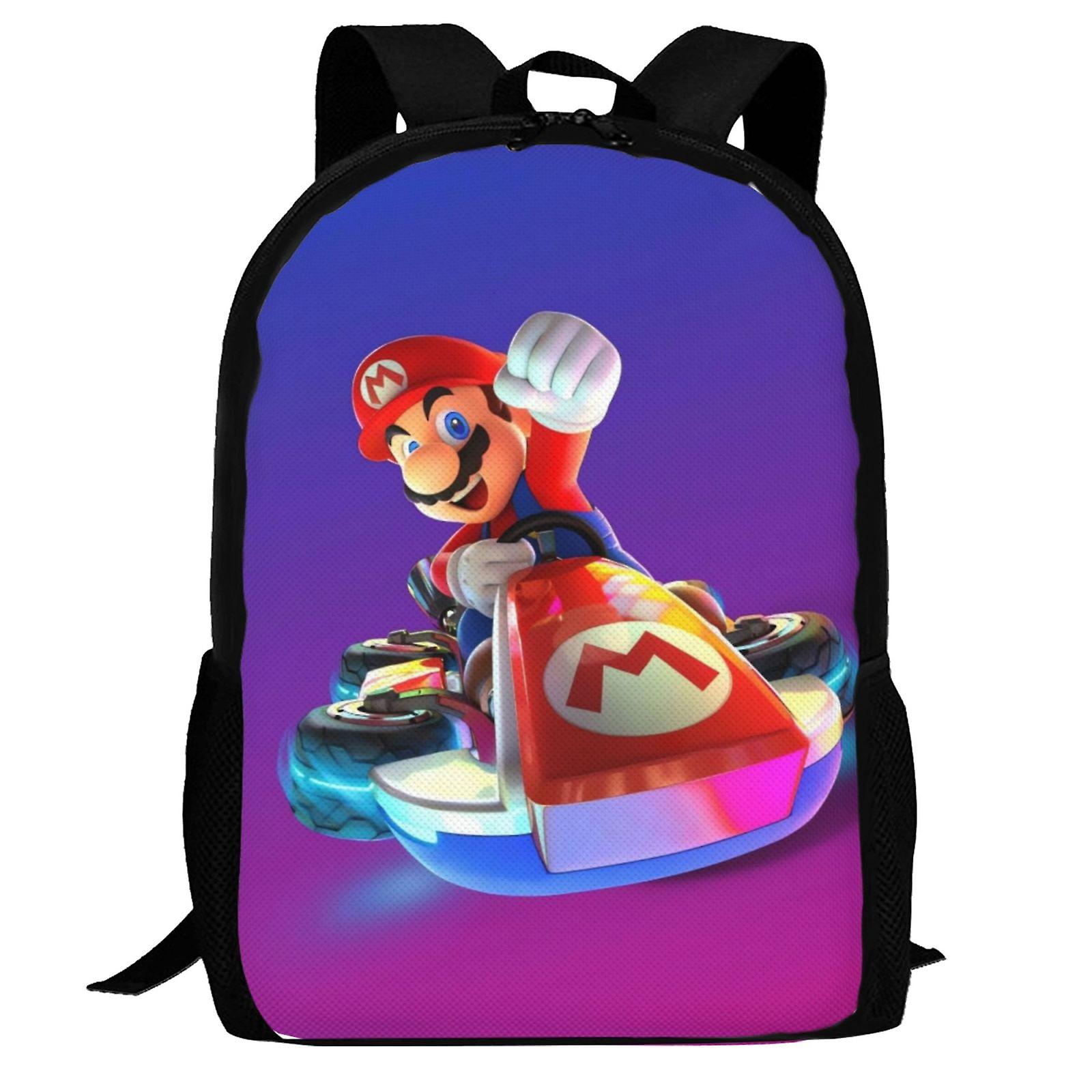 Super Mario Backpack,Laptop Backpack Lightweight Casual DaypackMulti-Function Travel Backpack