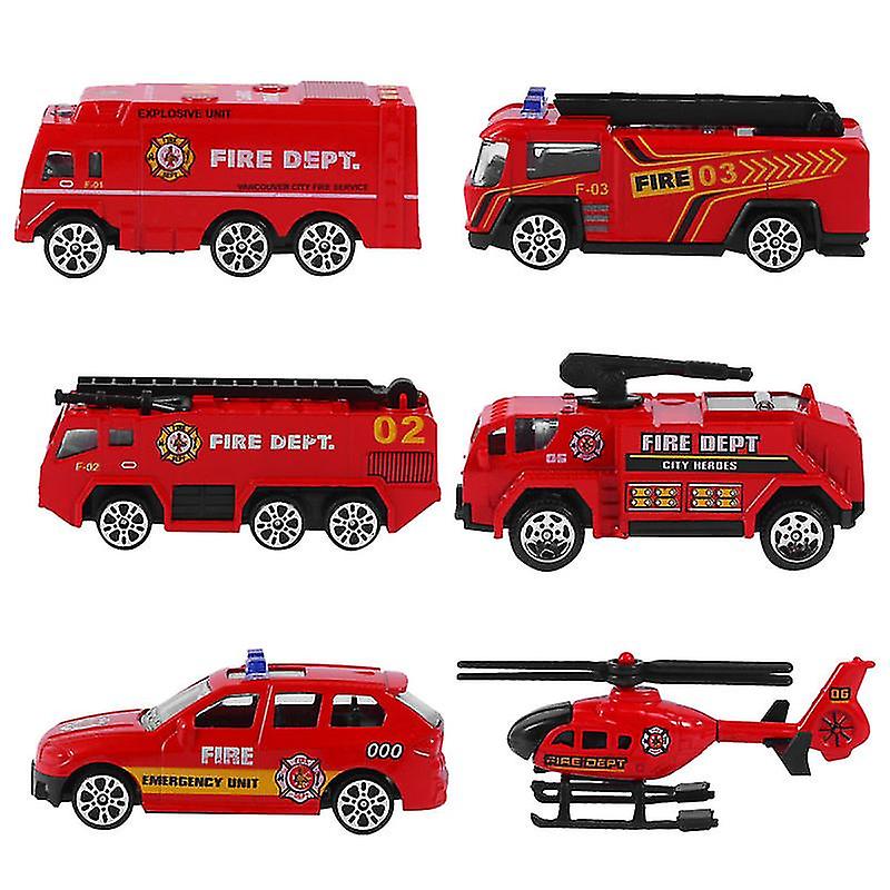 6pcs Simulation Car Toy