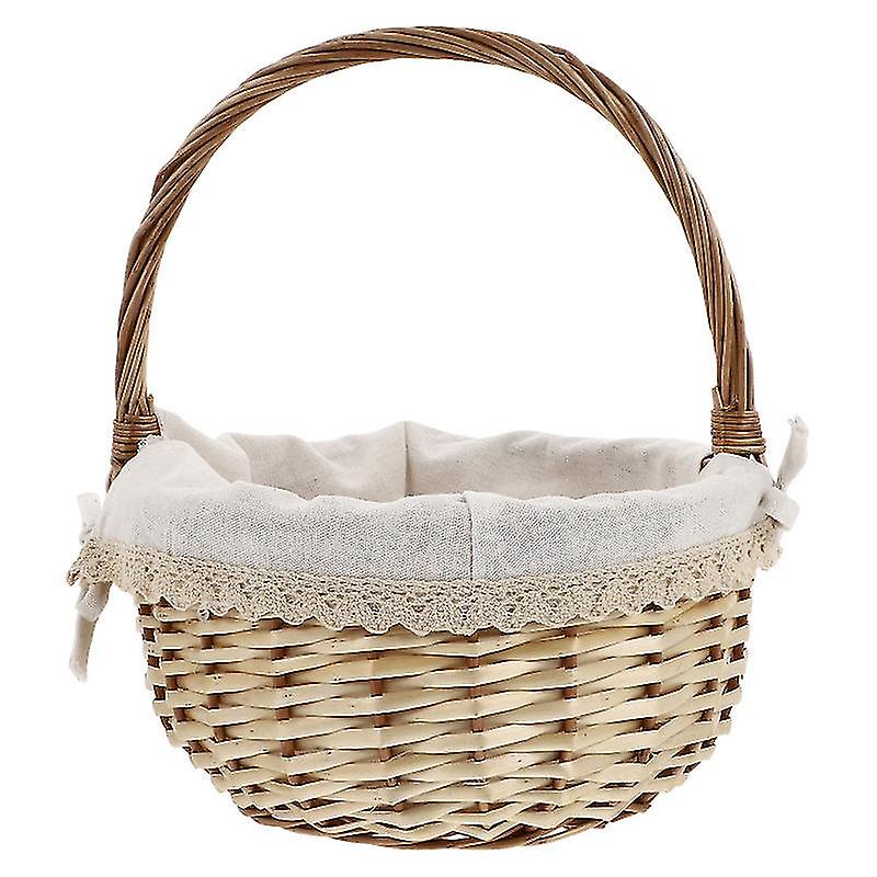 The New 1pcs Hand-woven Storage Basket