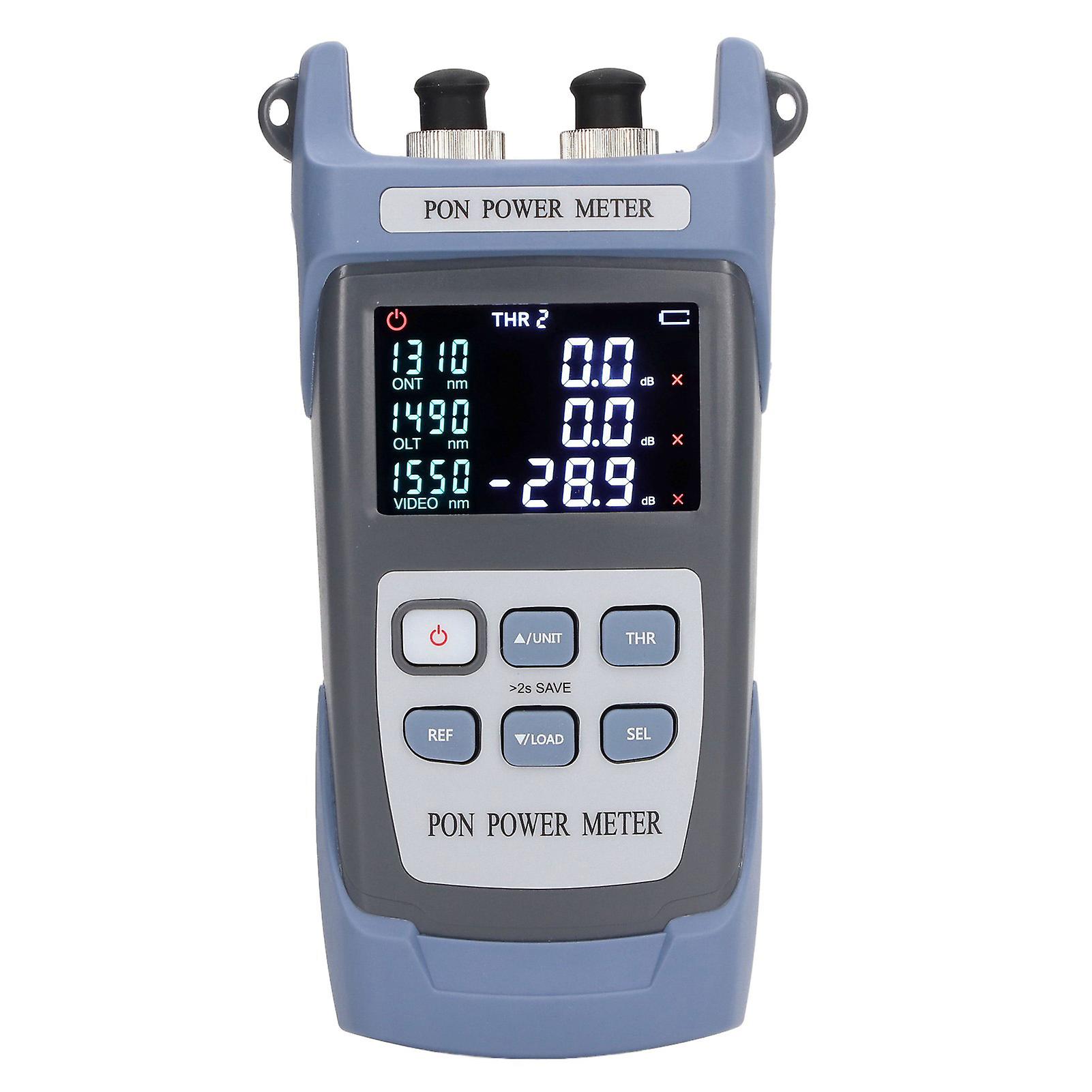 Glasfaser-Leistungsmesser AUA-320A LCD-Display SM9 125μm Testwerkzeug
