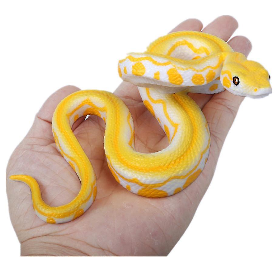 Gold Simulation Boa Constrictor, Wild Animal Model Snake Az17764