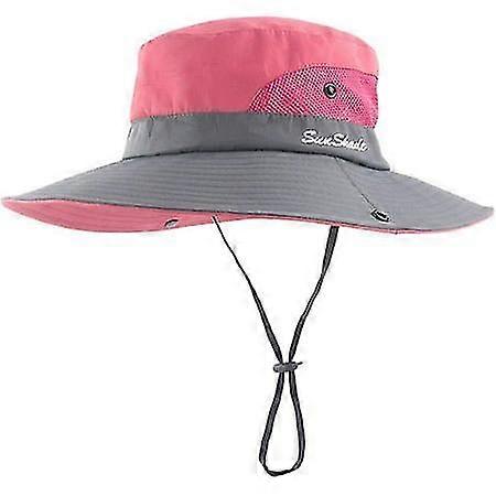 Protection UV Sun Hat à queue de cheval pour femmes