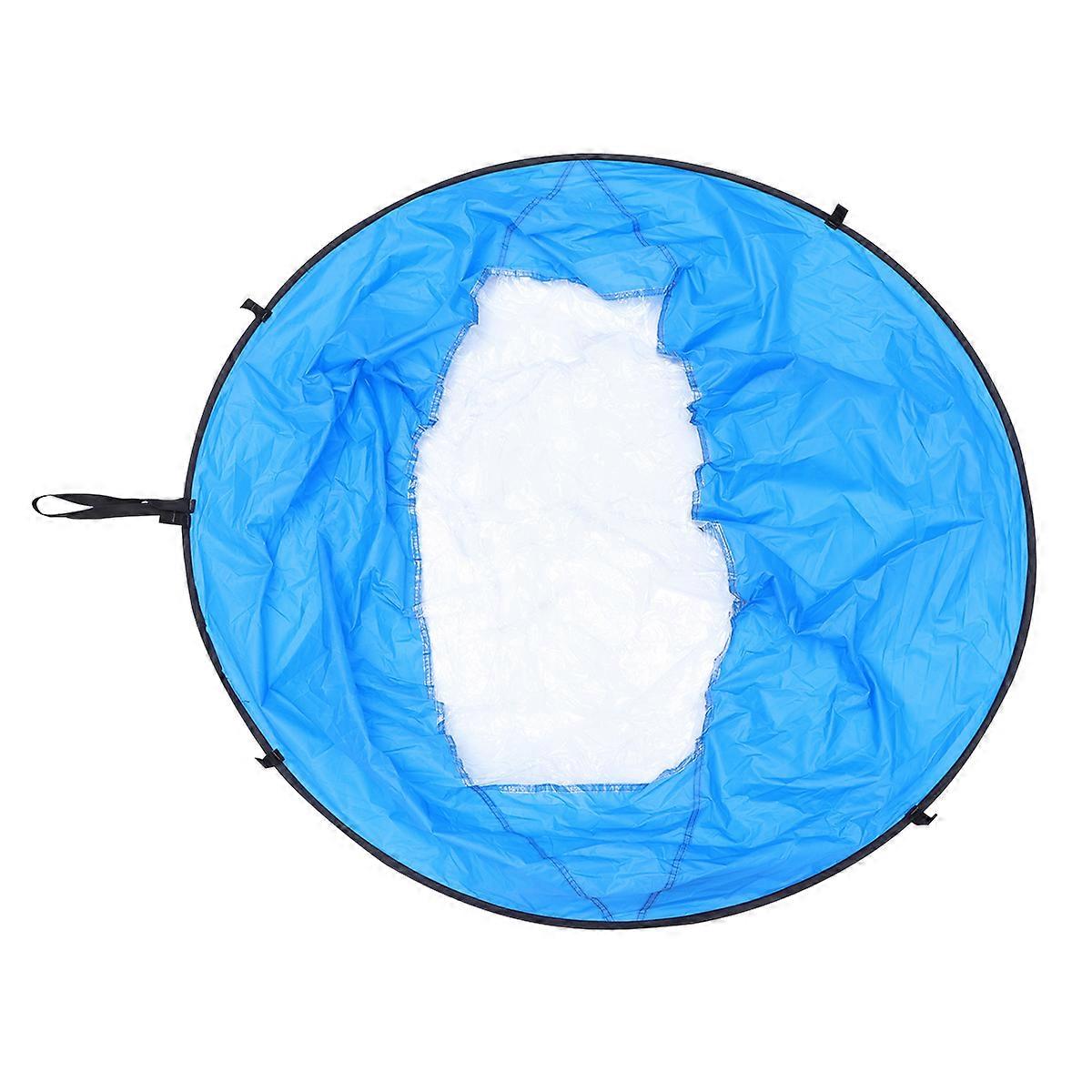 42 inches Wind Sail Kayak Canoe Paddle Accessories Board Kayak Downwind Popup Kayak Sail Accessory Easy Setup & Deploys Quickly (Blue)