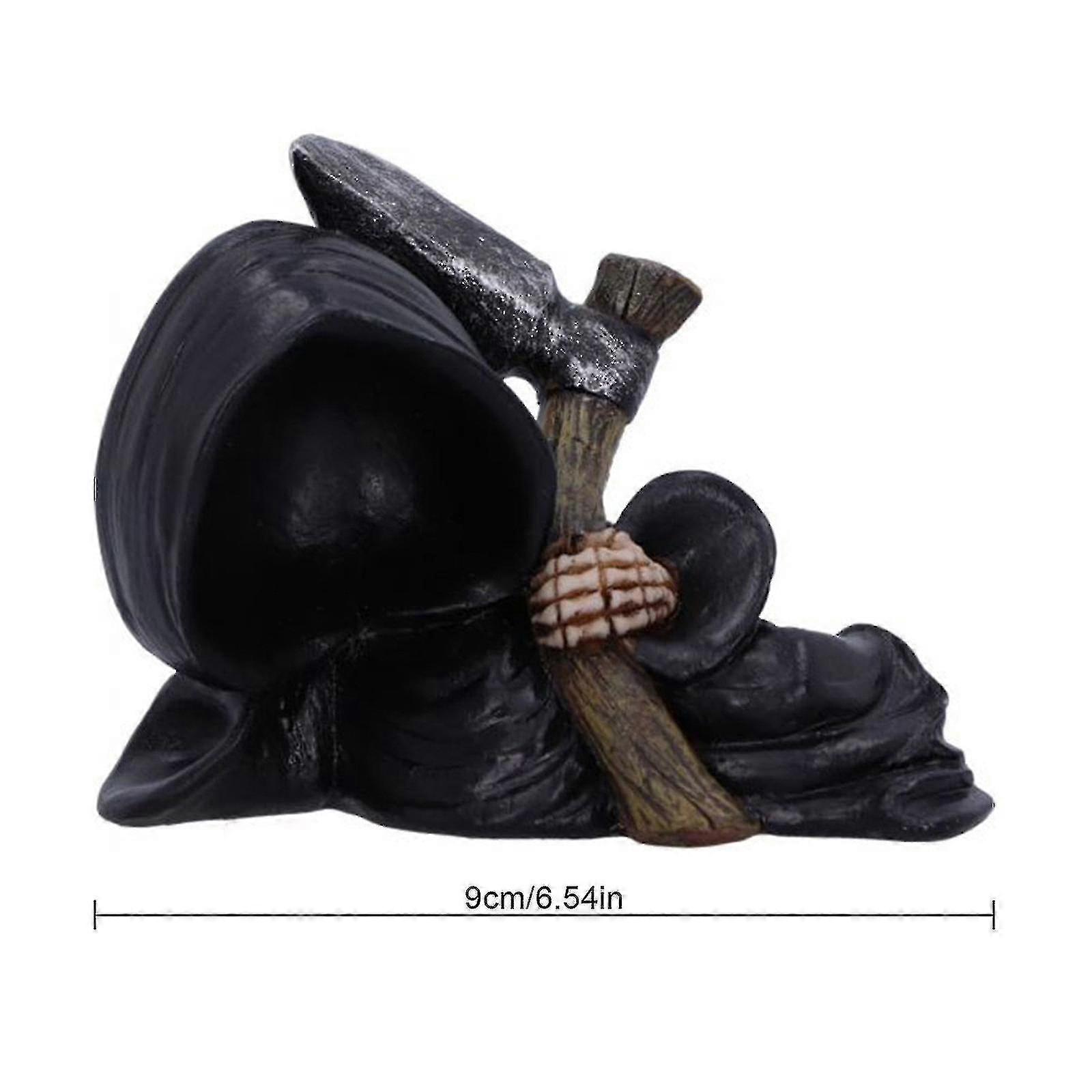 هالوين غريم ريبر تمثال، حصادة الراتنج، غريم حصادة زخرفة، النحت جامع هدية