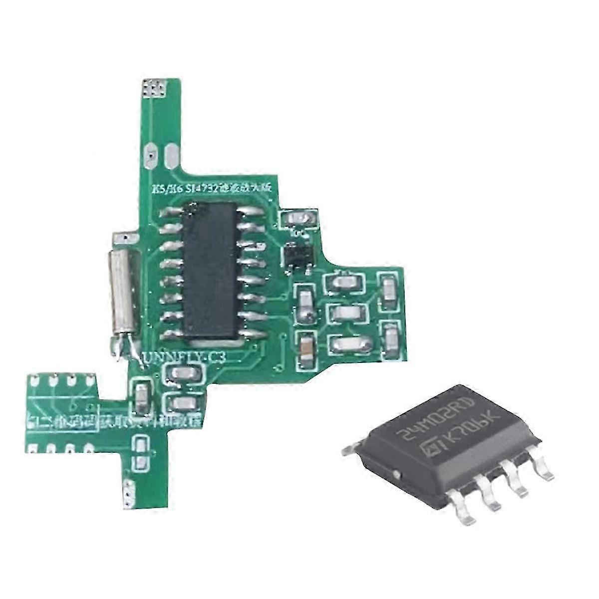 For UVK5/UVK6 SI4732 Intercom Modification Module Filter Amplified Version+2M Expansion Chip Intercom Module