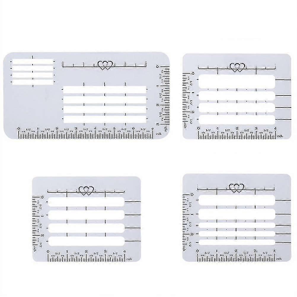 4 Pcs Lettering Stencils Street Number Stencil Envelope Stencil Lettermate Staples