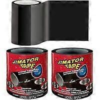 2 pieces-waterproof tape-black width 10cm*length 150cm