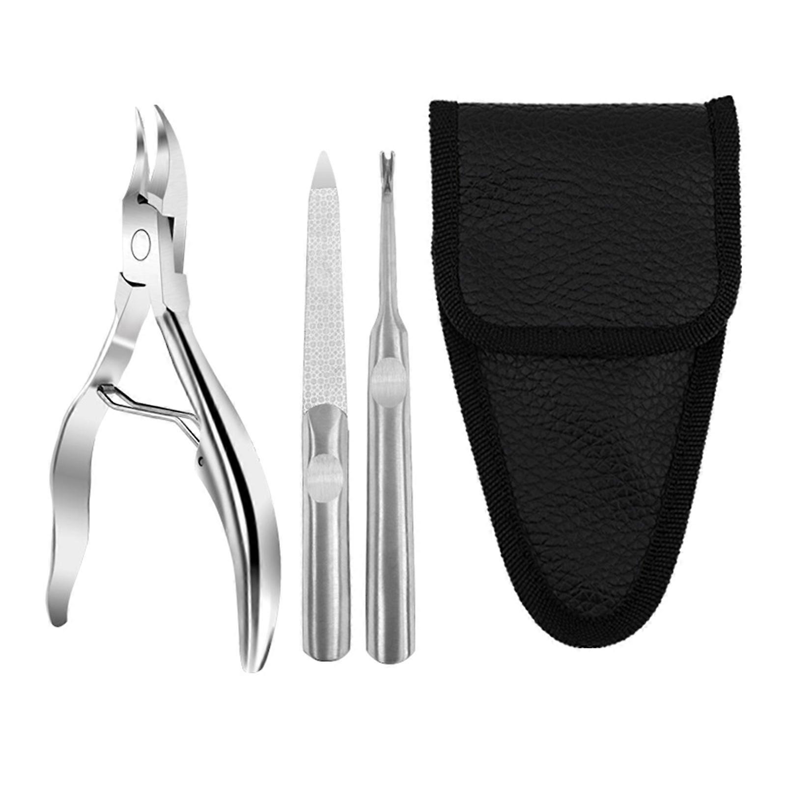 Ingrown Toenail Tool Cuticle Nippers Cuticle Scissors for Extra Fine Curved