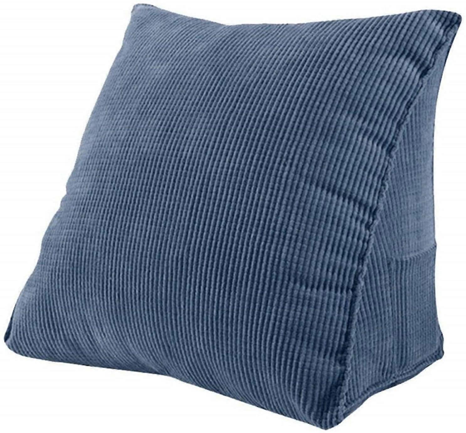 Triangle Wedge Pillow - Reading Backrest Pillow for Bed and Sofa