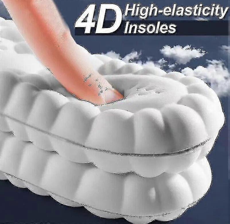 Inserts For Hiking Trainer - Breathable 4d Cloud Technology Insoles 2024-Good