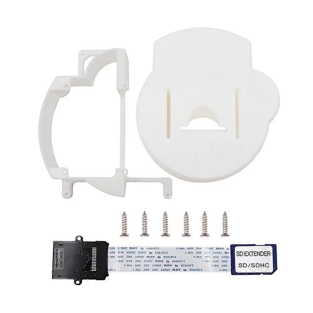 For GC Loader 3D Printer Mount Kit For Gamecube GC Loader Adapter 4GB TF Card Reader With Extended Cable Screwdriver Accessories