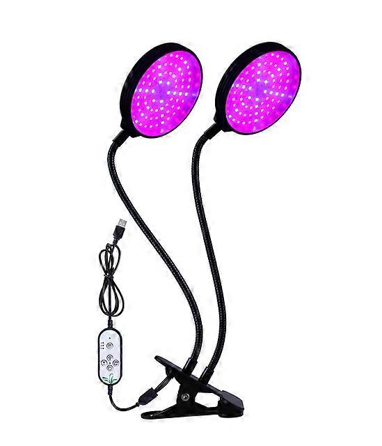LED Full Spectrum Phytolamps USB Grow Light with Timer Control Desktop Clip Phyto Lamps for Plants Seedling Flowers Grow Box