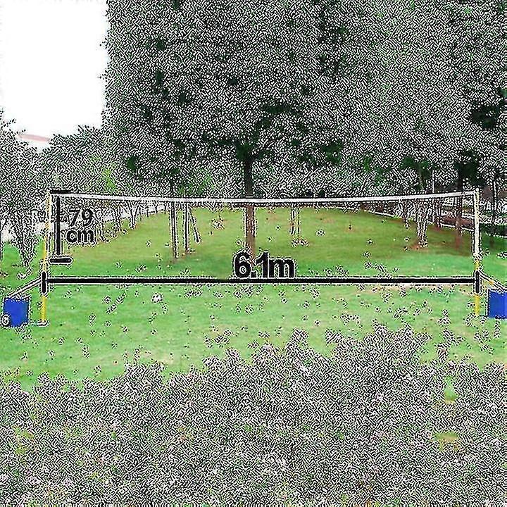 Voleibol ajustável e rede de tênis, interior e exterior-hao