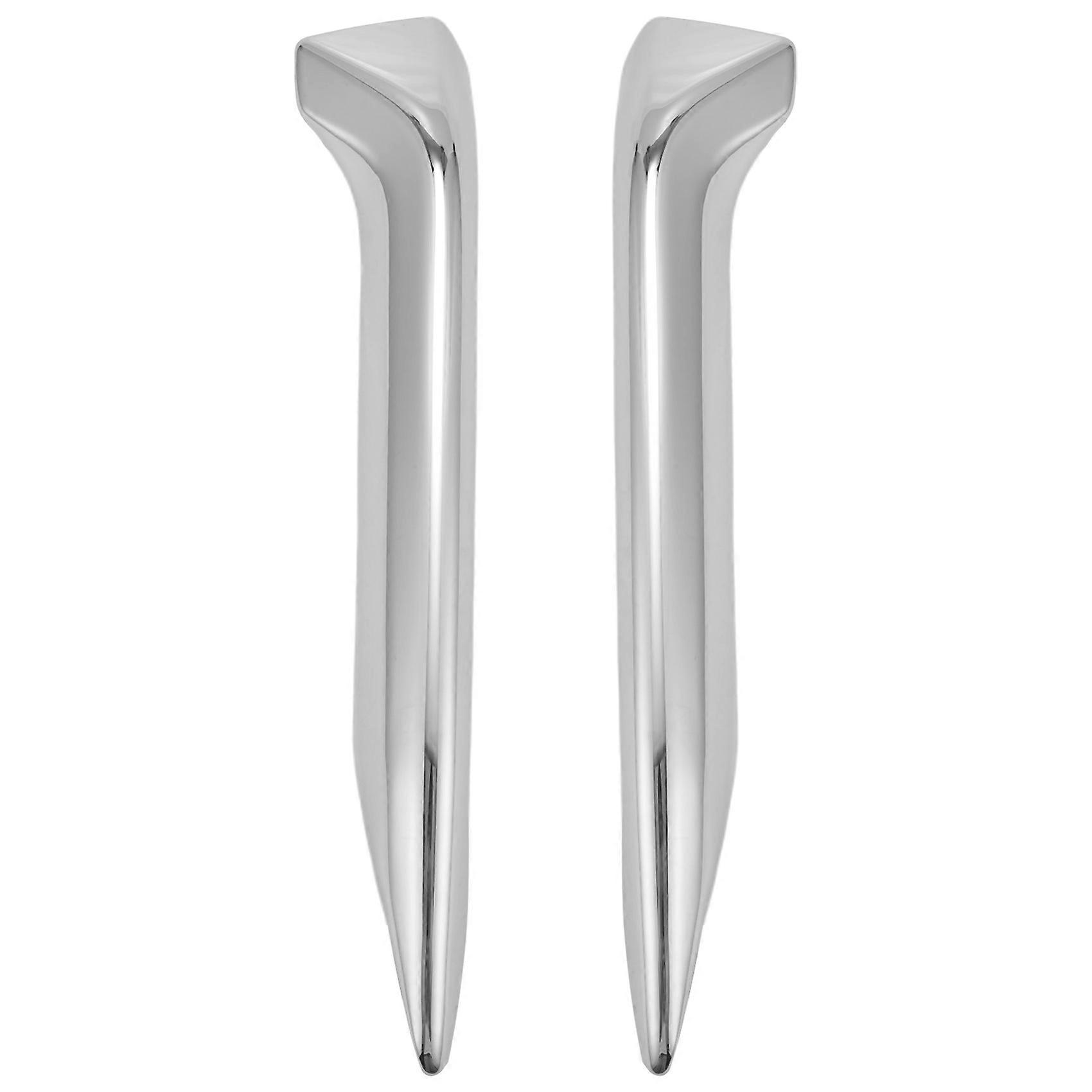 ABS Front Fog Lights Lamp Eyelid Eyebrow Cover Trim Chrome Fit for J11 2018 2019 2020 Auto Accessor