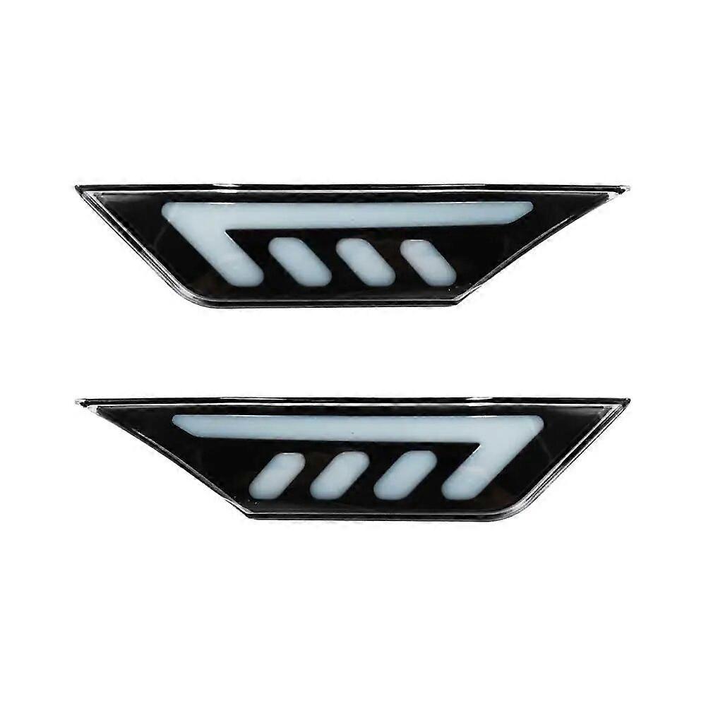 2PCS LED Side Marker Turn Signal Indicator Lights For Honda Civic 2016 2017 2018 2019 2020 2021 DRL Daytime Running light
