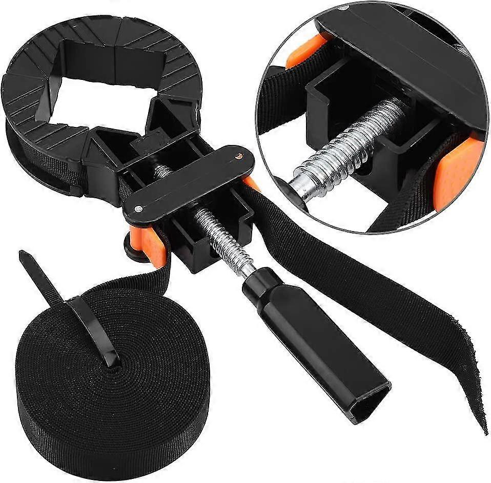 6 M Adjustable Corner Clamp, 4 Pine Picture Frame, Corner Clamp, Tape,wood Working Tool