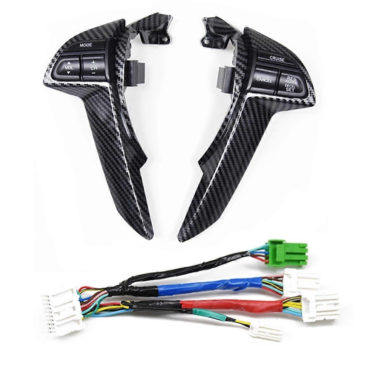 Car Steering Wheel Cruise Control Multifunction Switch Volume Adjustment Button for Accord 2008-201