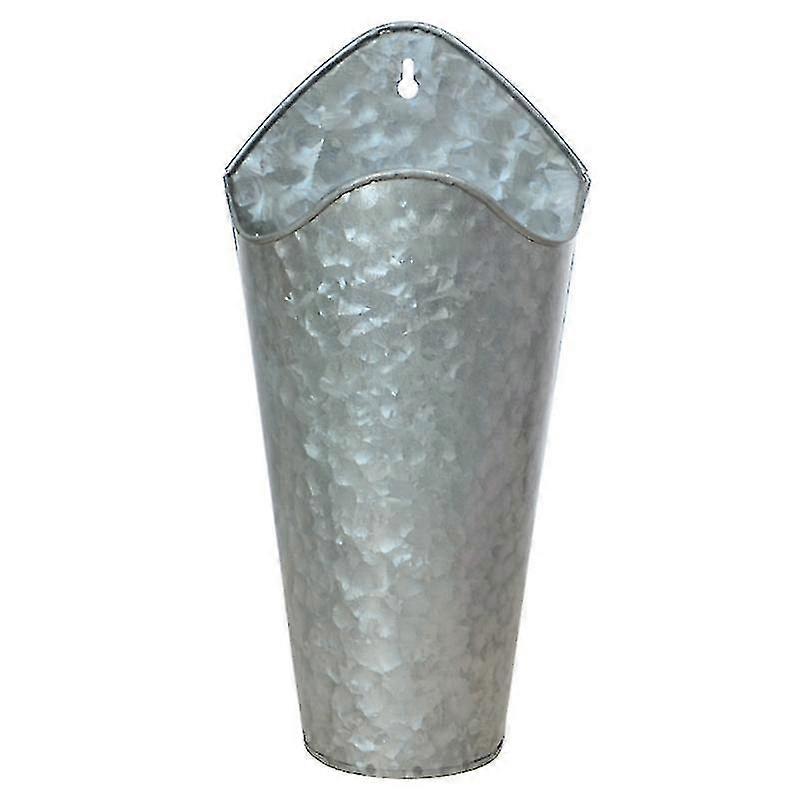 1pcs Hanging Galvanized Iron Flower Bucket