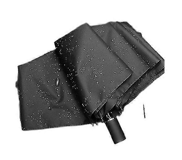 Automatic Reverse Umbrella Reflective Strip Folding Sunny Umbrella Flashlight Umbrella