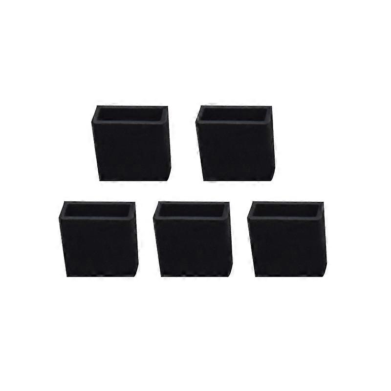5PCS Plug Protector Cap Anti-Dust Reusable Plastic USB Charging Extension for Mobile Phone KAESI
