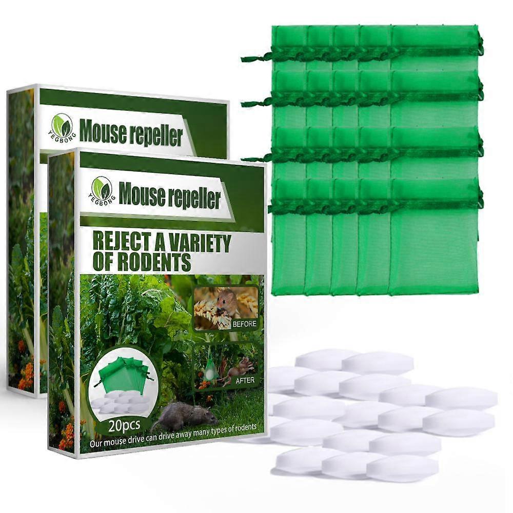 40 stk sikker beskyttelse Hold mus ut mus repeller mus repeller peppermynteolje