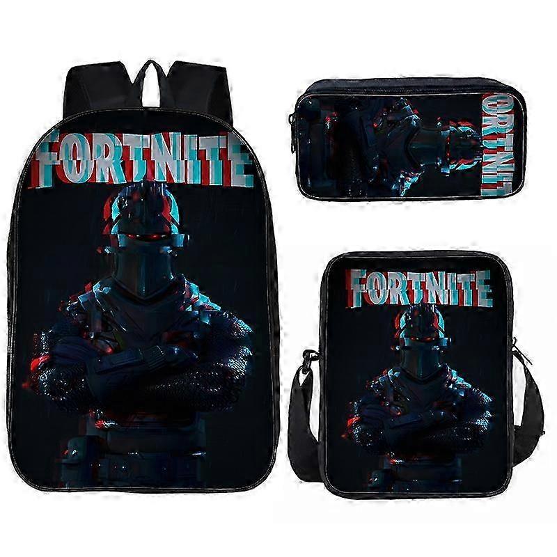 Gamer Backpack Set For Boys – 17 Inch School Bag With Lunch Bag & Pencil Case