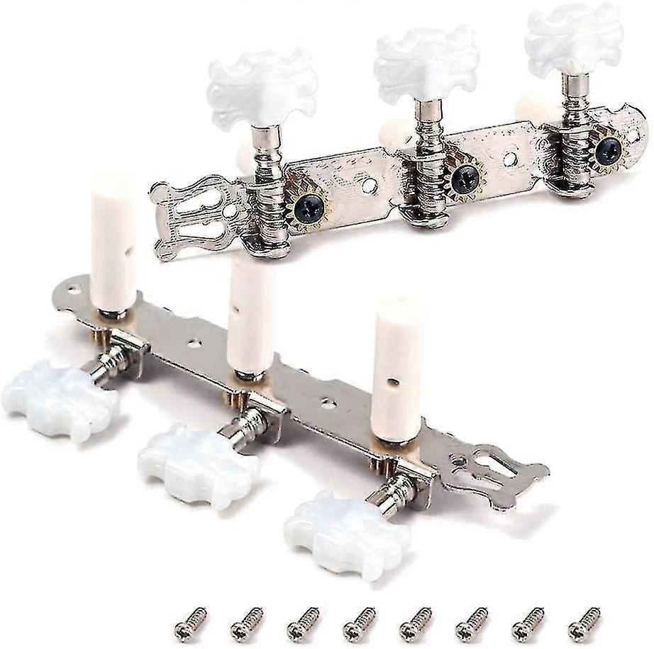 2 Pcs Guitar Machine Heads Tuning Pegs Tuning Keys Tuners For Classical Guitar