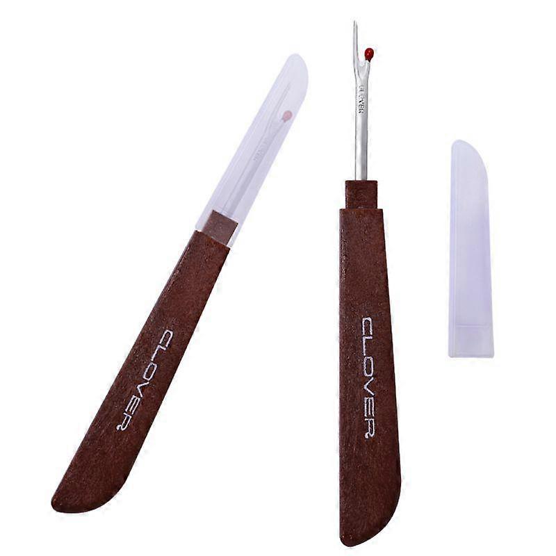 2Pcs Plastic Handle Craft Thread Cutter Seam Ripper Stitch Unpicker Needle Arts Sewing Tools