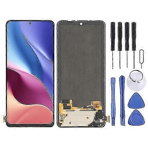 Amoled Screen Replacement compatible with Redmi K40 Pro / Redmi K40 M2012k11ac M2012k11c With Digitizer Full Assembly