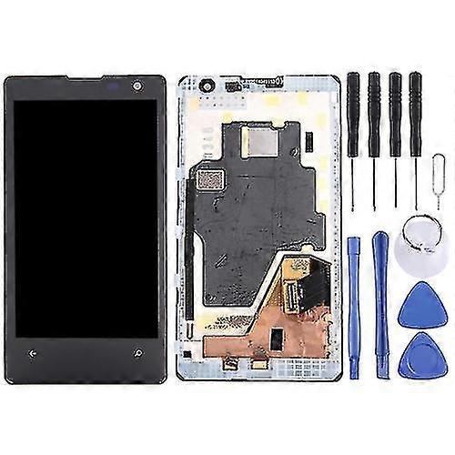Lcd Display + Touch Screen (with Bezel), Compatible With Nokia Lumia 1020