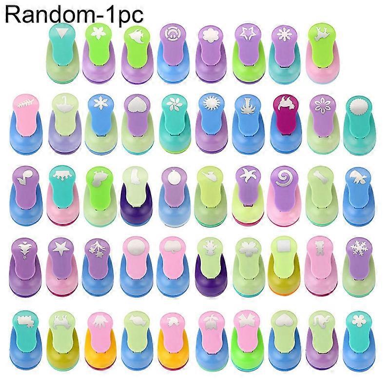 Kid Craft DIY Scrapbook Cards Making Paper Shaper Mini Hole Punch Cutter Toy KAESI