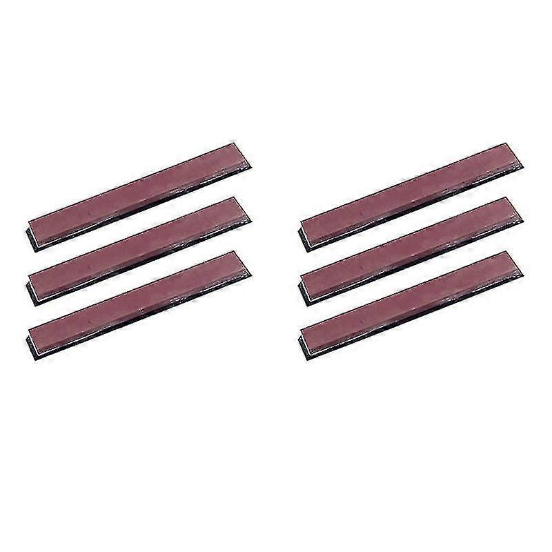 6x Ruby Sharpening Grindstone Whetstone Oilstone Grit 3000 Sharpener System Tool