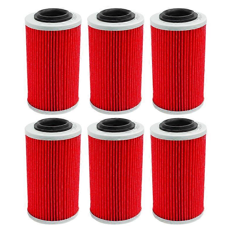 2/4/6 Pcs Motorcycle Engine Parts Oil Filter for CANAM CAN AM RSS RTS RS RT GS 990 998 SE5 SM5 2008 2009 2010 2011 2012 2013