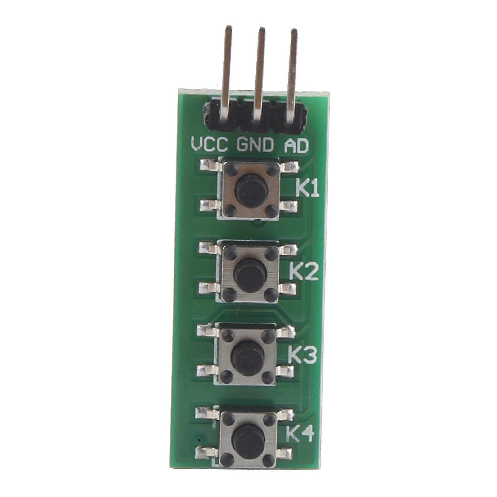 Knapp Key Module Liten med 4? Knapper 1? Analog utgang AD-pin KC11B04