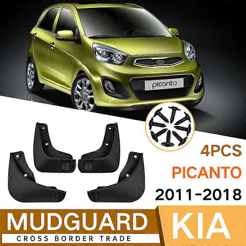 Exquisite Applicable To Kia Picanto 2011-2018 Car Tire Fender Foreign Trade Cross-Border Soft Splasher W