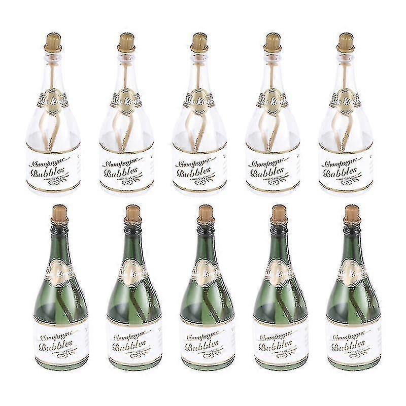 12pcs Champagne Bubble Bottles Wedding Bubble Bottles Champagne Bottles