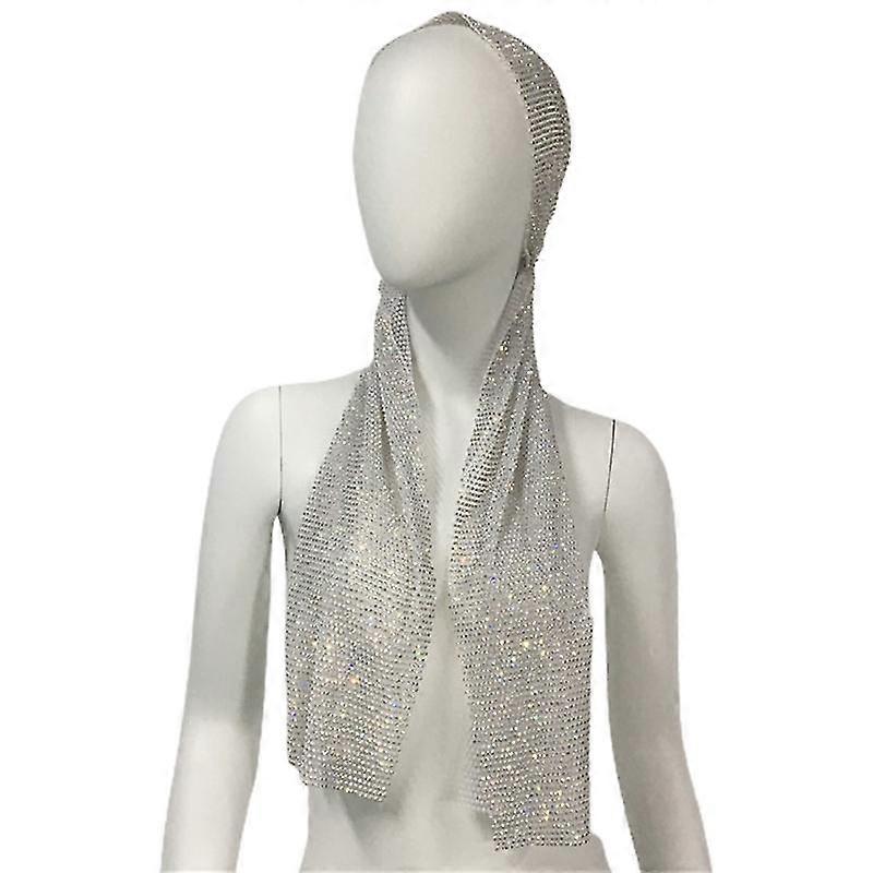 Strass Head Wrap Shiny Headwear Chapeau