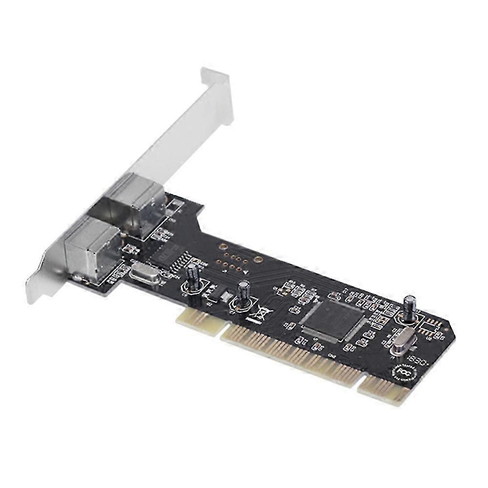 2 portar Ps2 PS/2 PCI-kort Lågprofilfäste Pci Ps2-kort för PC utan USB