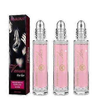 3pcs Pure Instinct Pheromone Infused Perfume Oil 10ml