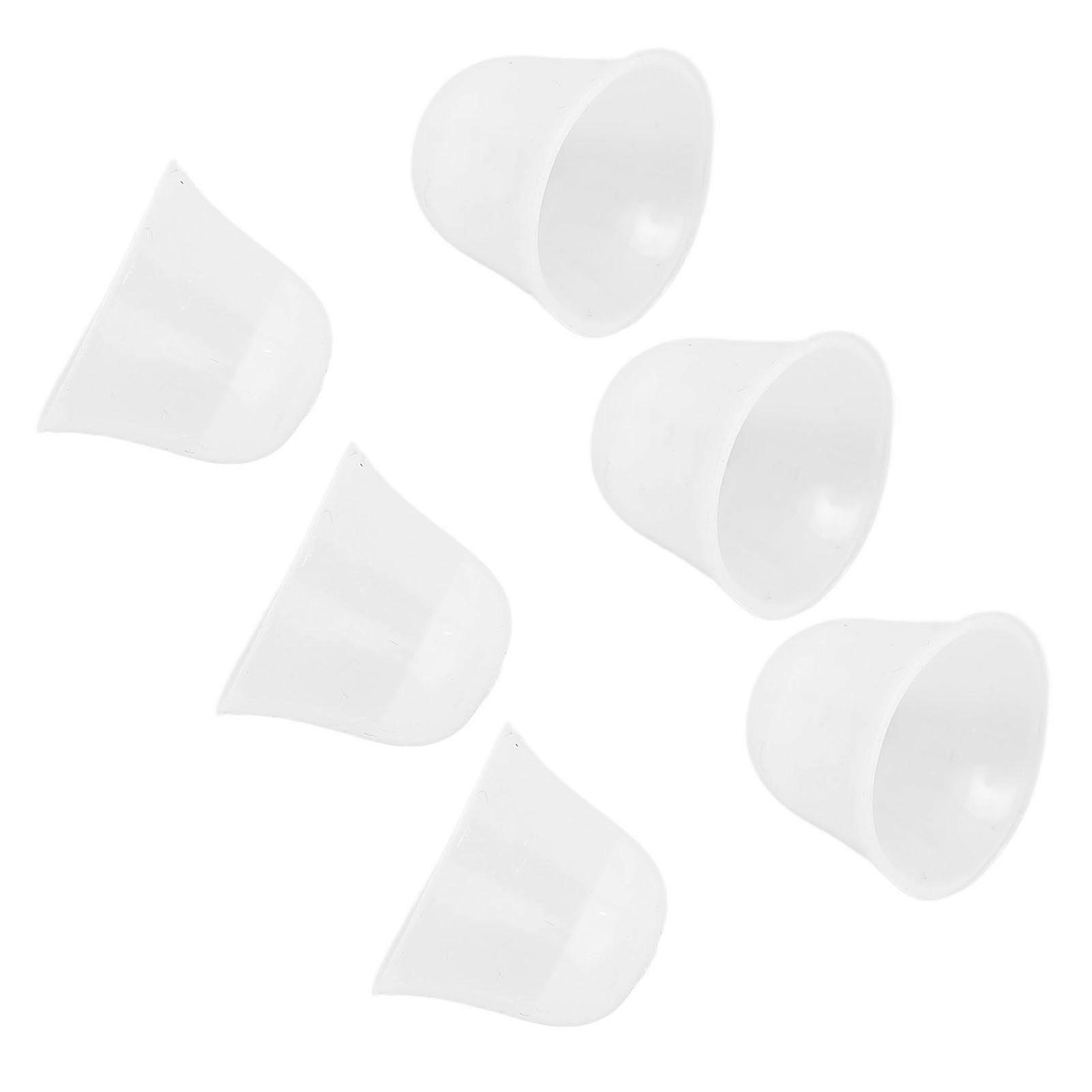 Hearing Aid Ear Tips Soft Silicone Replacement 6pcs Comfortable Universal Earbud Tips