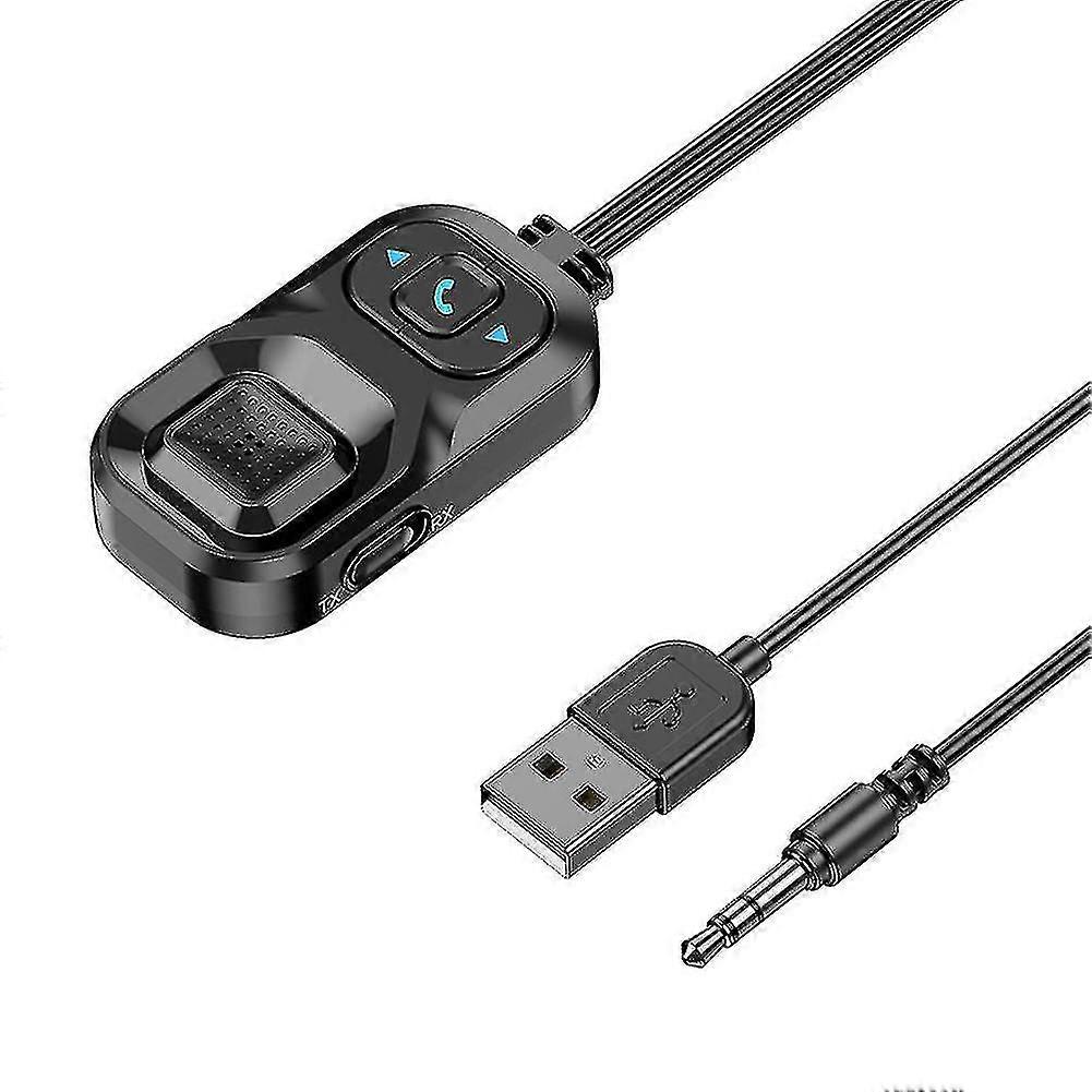 Car Bluetooth Receiver Aux Car 3.5mm Audio Bluetooth Adapter Transmitter Bluetooth 5.1 Audio Adapte PXCL