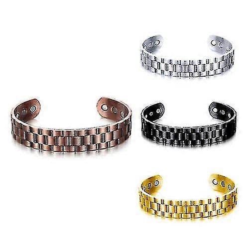 Pure Copper Bracelet for Men - Slimming and Detoxifying - Promotes Blood Circulation