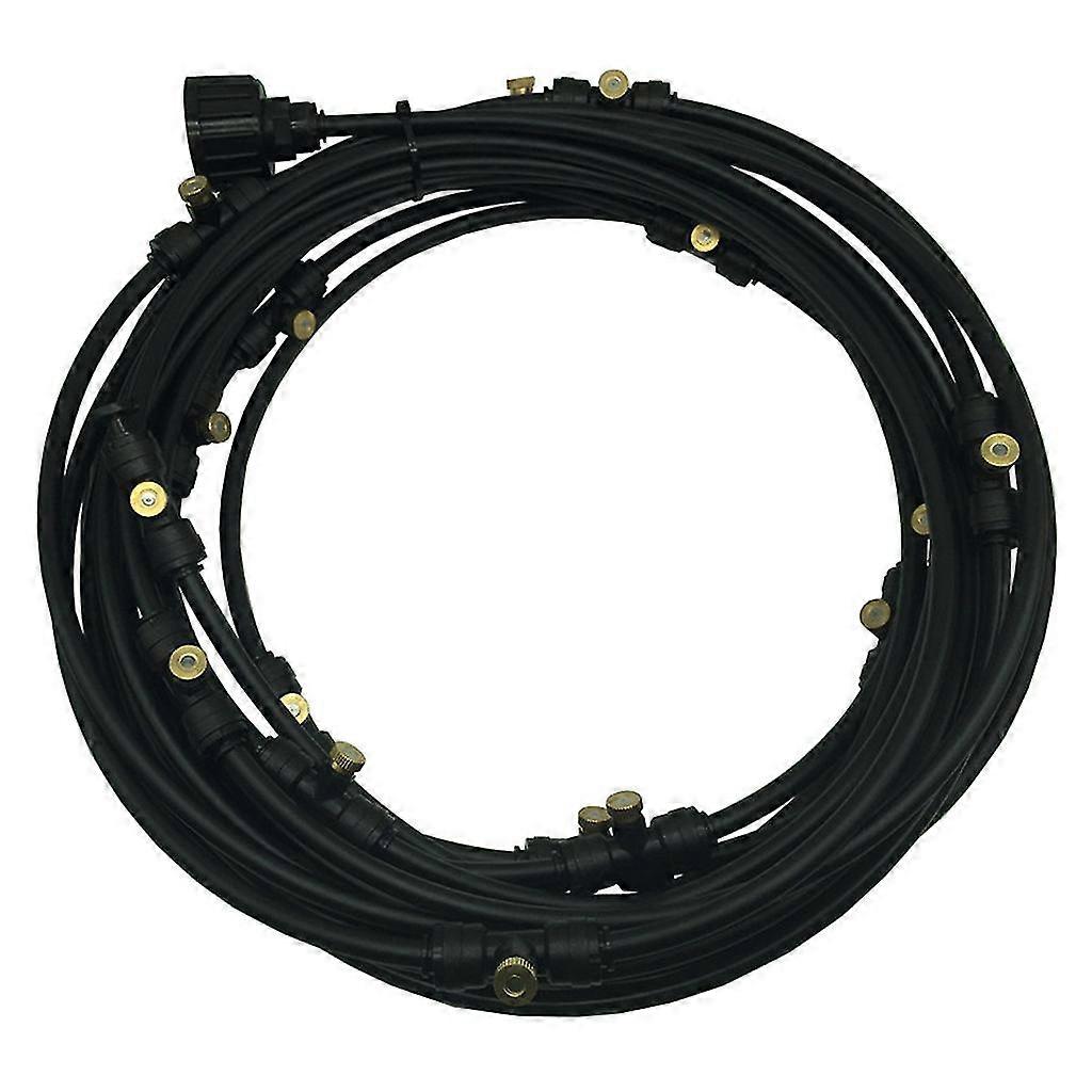 sistema di nebulizzazione all'aperto del nebulizzatore bagnato del giardino della nebbia del corredo dello spruzzo d'acqua 15m18m per il raffreddamento all'aperto del patio dell'umidificazione della serra