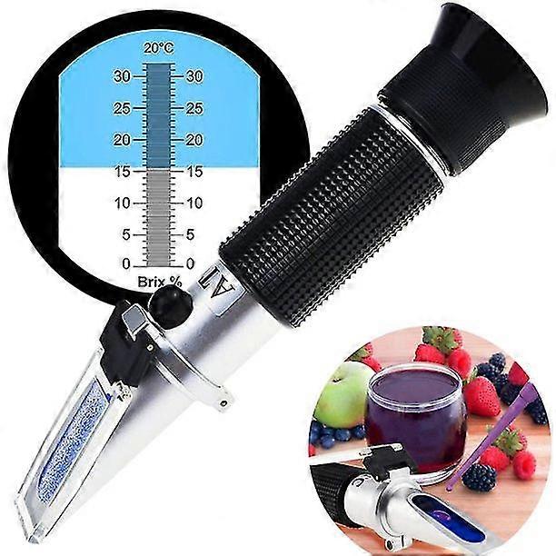 Sugar Content Refractometer Refractometer 0-32 Brix Sugar Meter for Measuring The Sugar Content with Atc