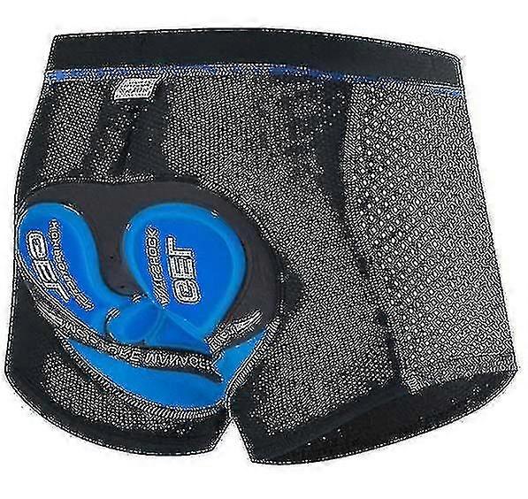 Hommes Cyclisme Short 3d Rembourré Gel Cyclisme Sous-shorts Respirant Vélo Cyclisme Sous-vêtements Vélo Court -e-ZZY